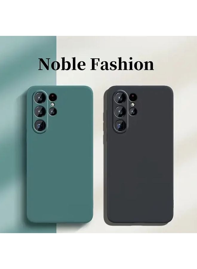 Dark Green Shockproof Protective TPU Case for Samsung Galaxy S25 Ultra - Image 1